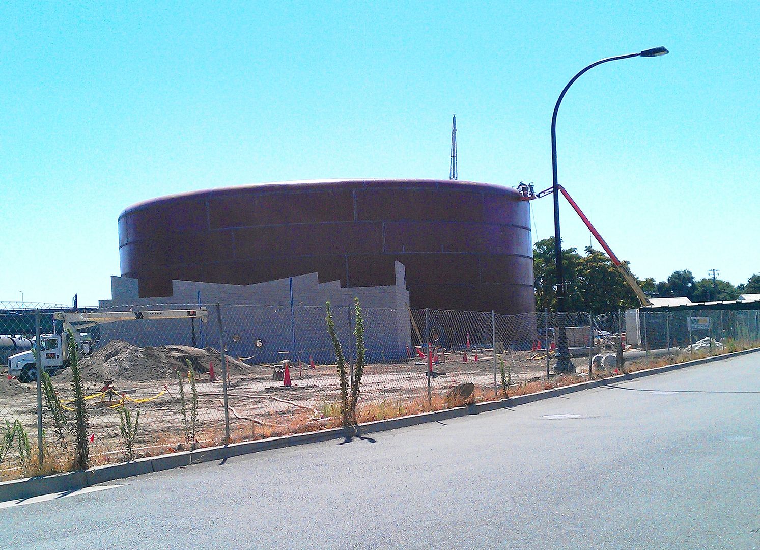 My West Sacramento Photo of the Day Bridge District Water Storage